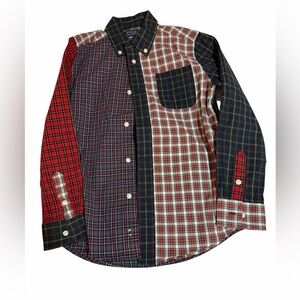 Polo Ralph Lauren Kids Patchwork Plaid Shirt - Red, Blue, Black